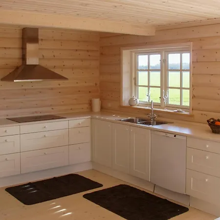 Timber Beam House By Kattegat On Djursland Tatil Evi *
