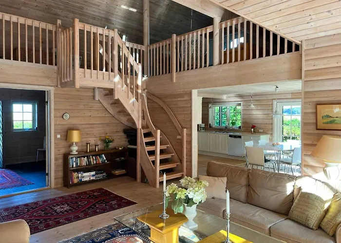 Timber Beam House By Kattegat On Djursland Hébergement de vacances *